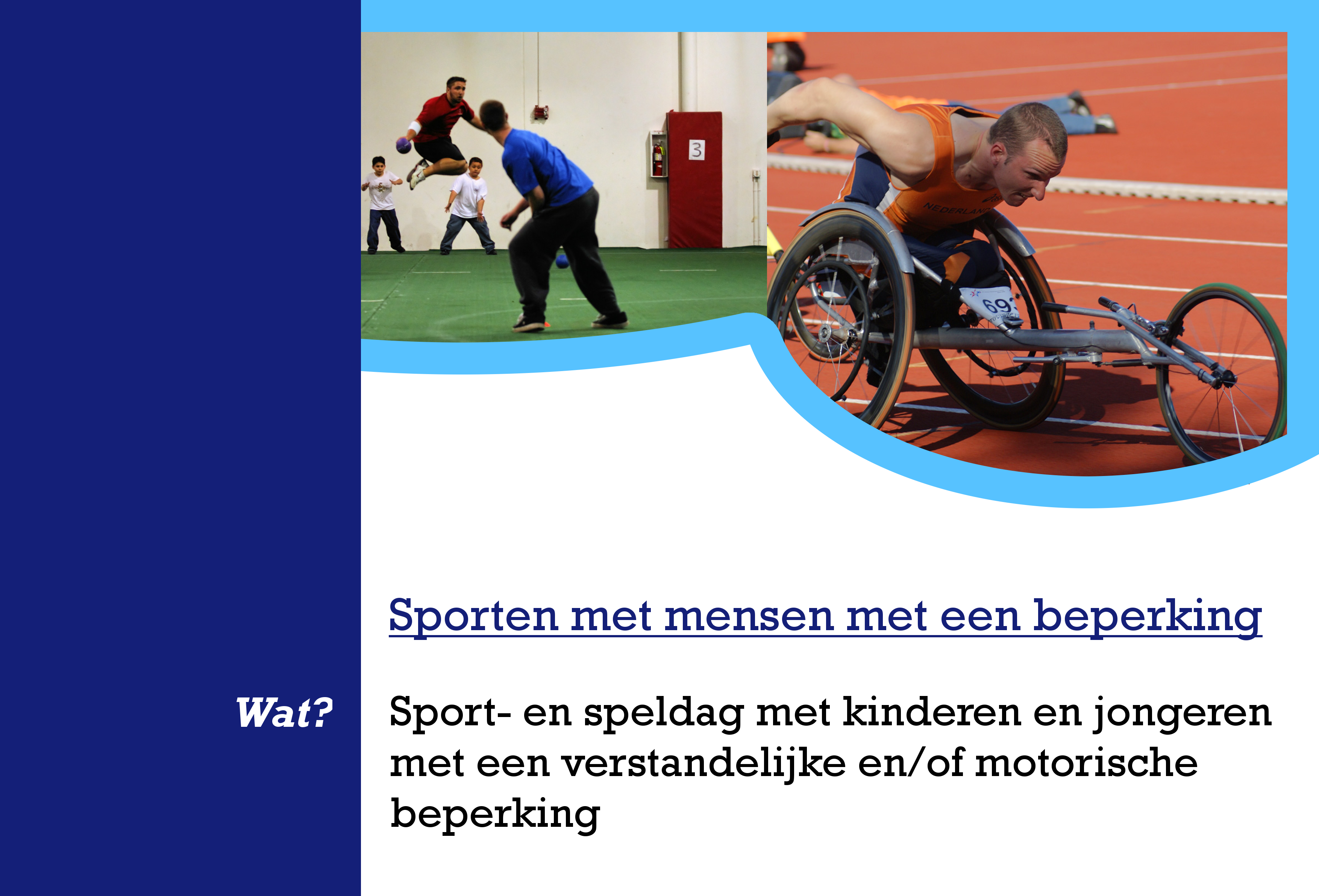 SCORP: Sports with People with a Disability